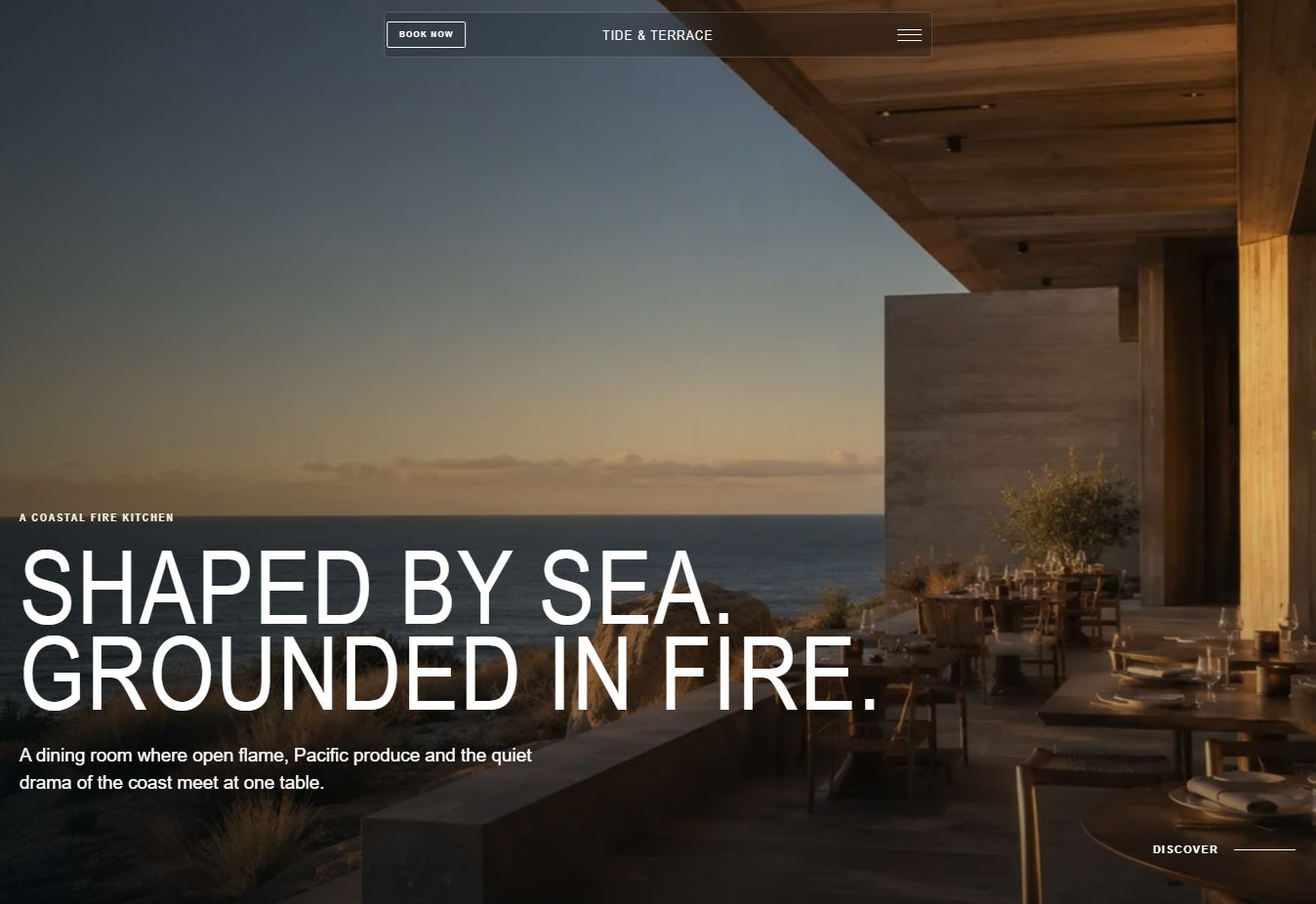 Tide & Terrace website preview